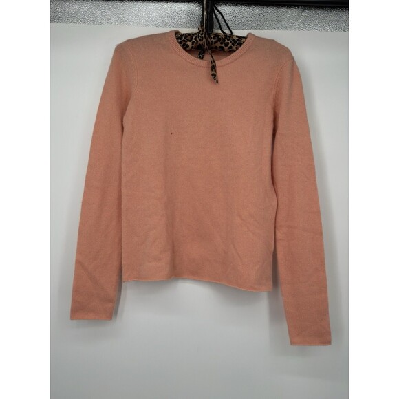 ATM Cashmere Crew Neck‎ Sweater. NWT. Size XS Peach. Soft - Picture 1 of 10